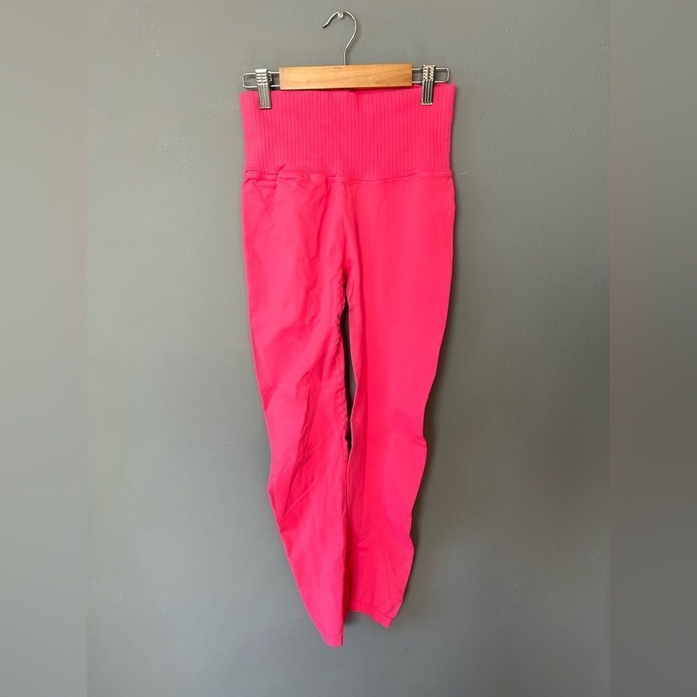 NWOT Free People High-Rise 7/8 Length Good Karma Leggings - Picture 6 of 9